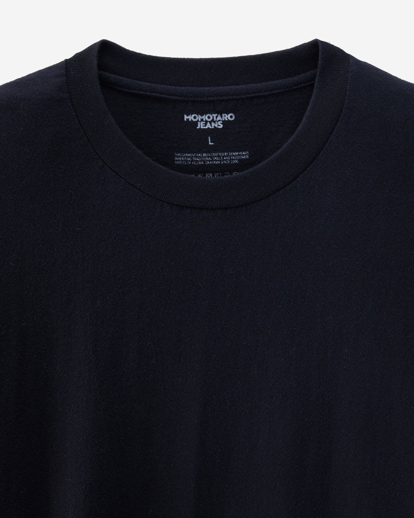 ROUND BODY TEE - MOMOTARO JEANS