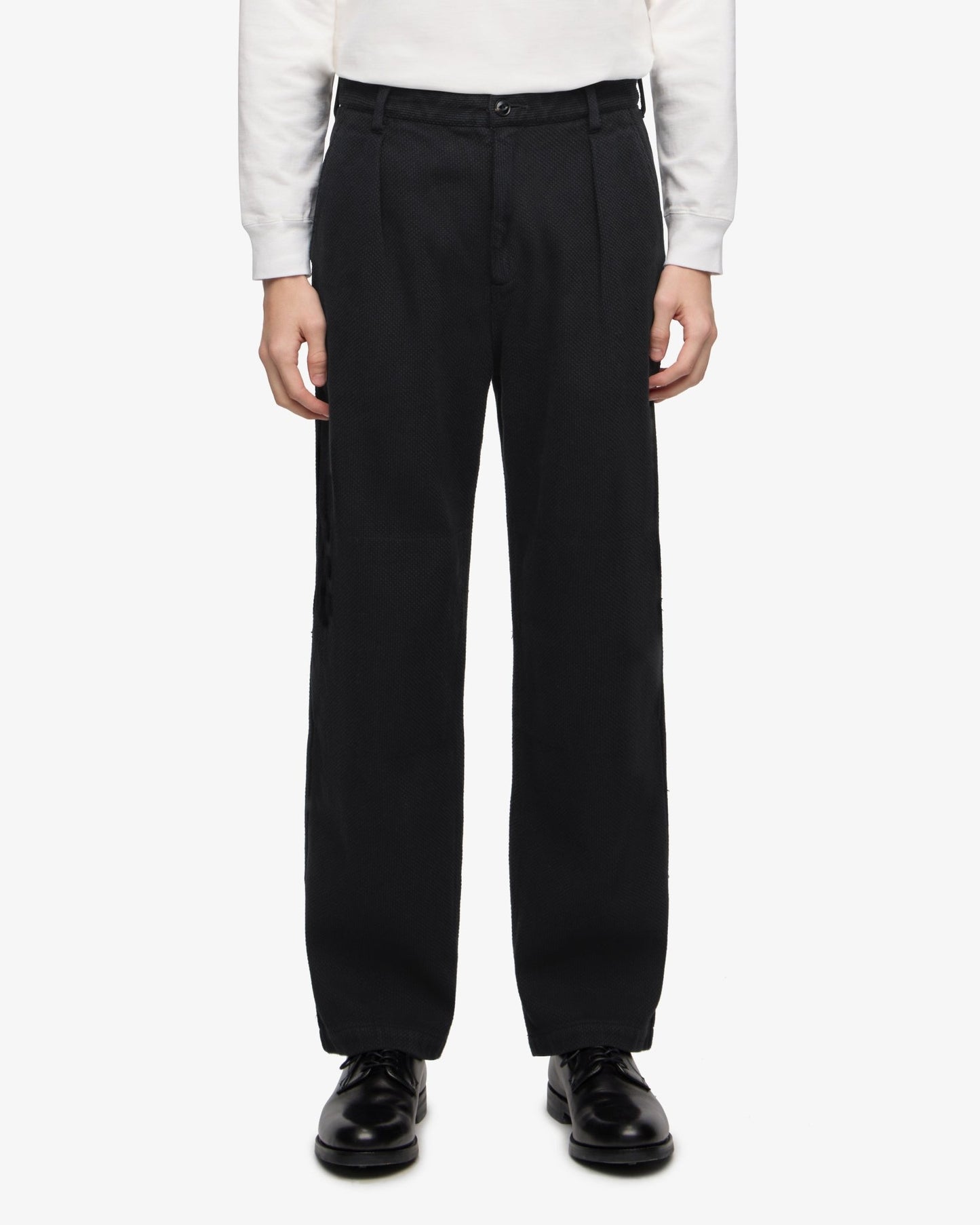 SASHIKO PANTS - OVERDYE - MOMOTARO JEANS