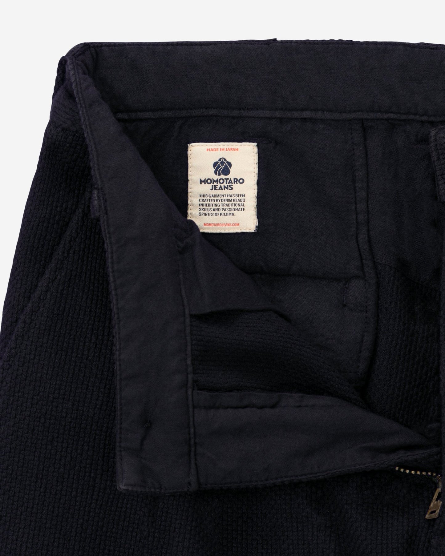 SASHIKO PANTS - OVERDYE - MOMOTARO JEANS