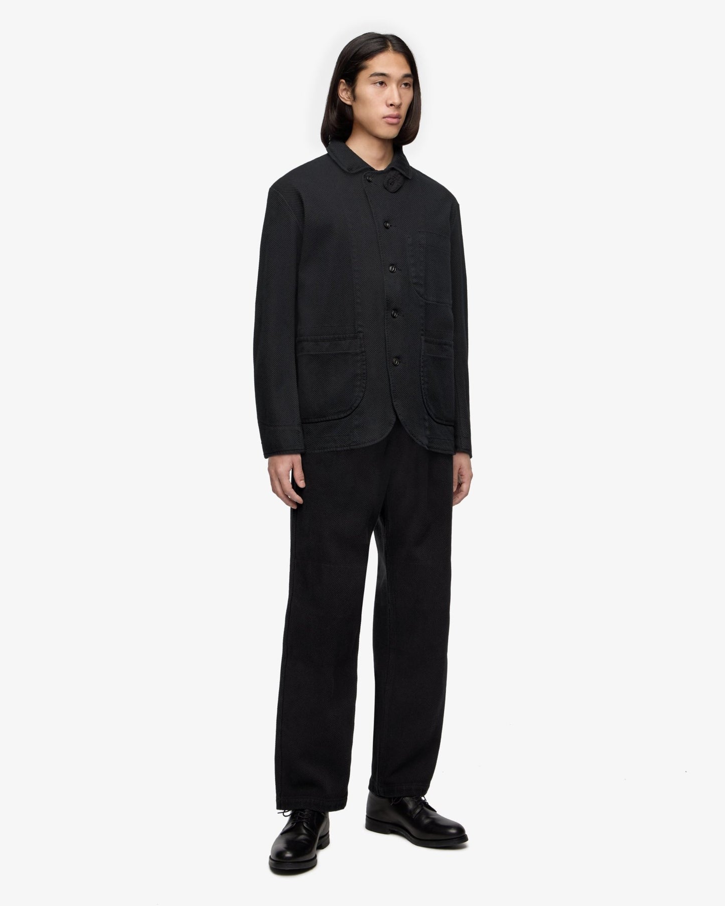 SASHIKO PANTS - OVERDYE - MOMOTARO JEANS