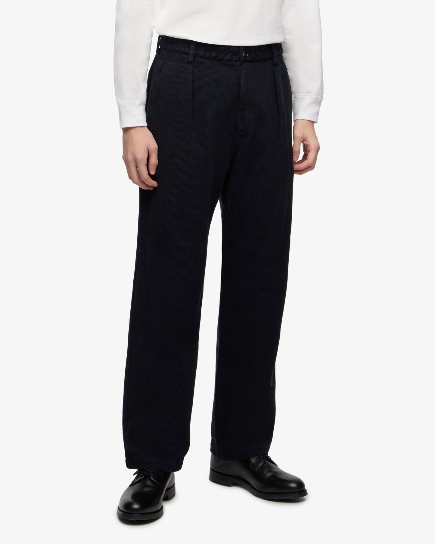 SASHIKO PANTS - OVERDYE - MOMOTARO JEANS