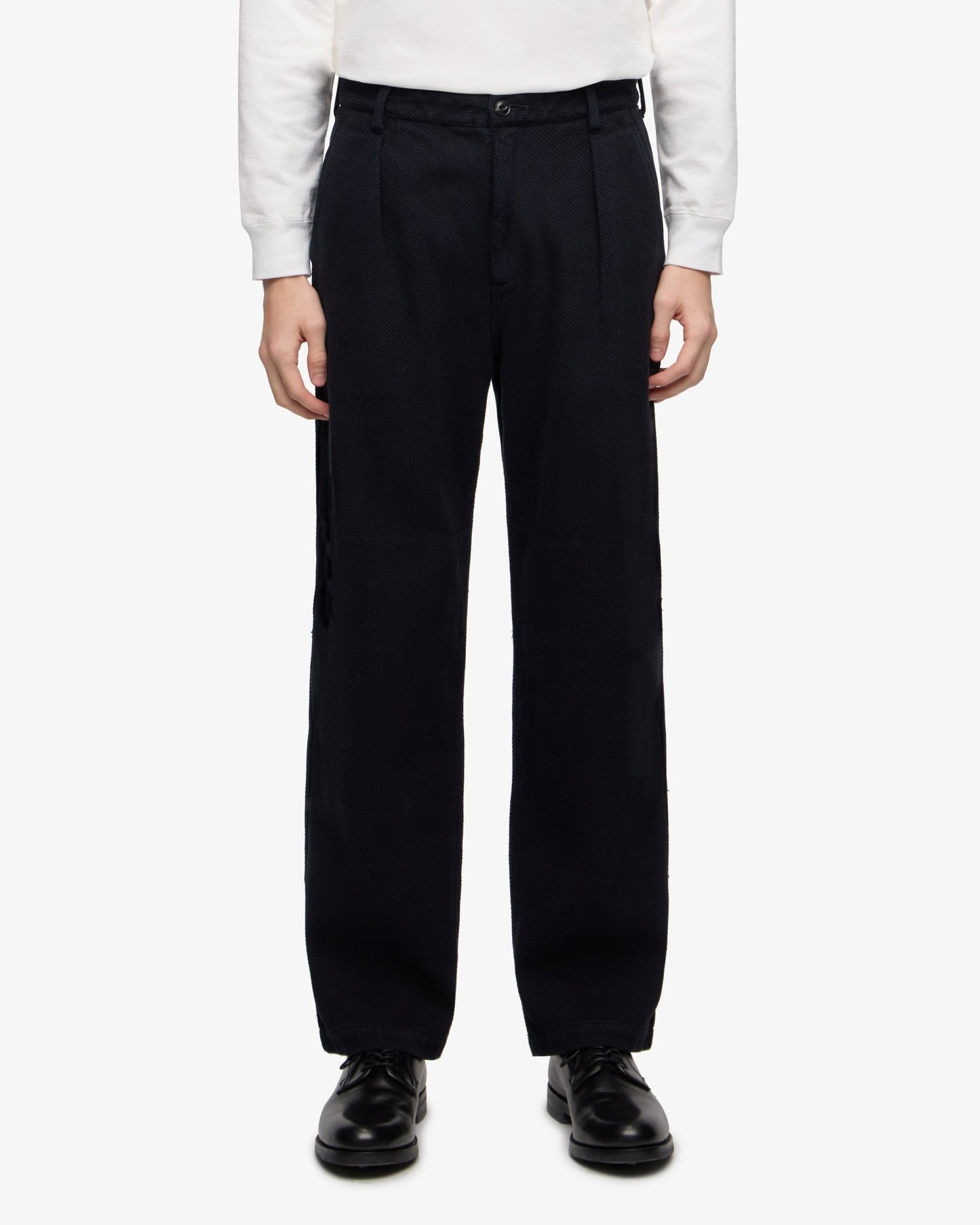 SASHIKO PANTS - OVERDYE - MOMOTARO JEANS