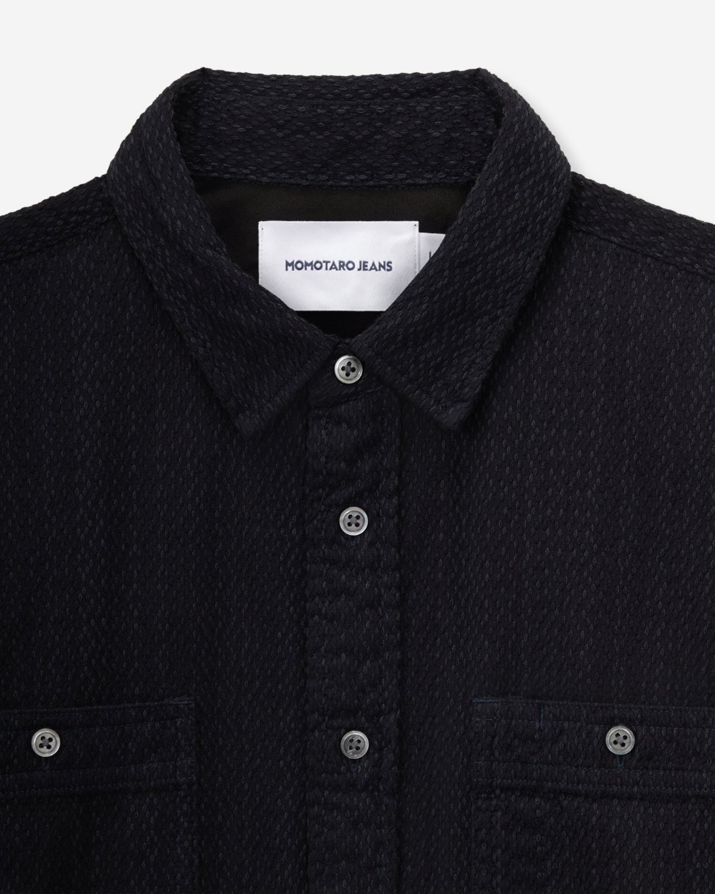 SASHIKO WORK SHIRT - MOMOTARO JEANS