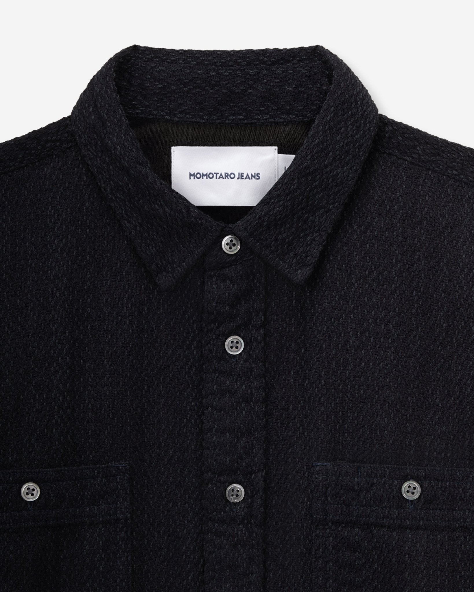 SASHIKO WORK SHIRT - MOMOTARO JEANS