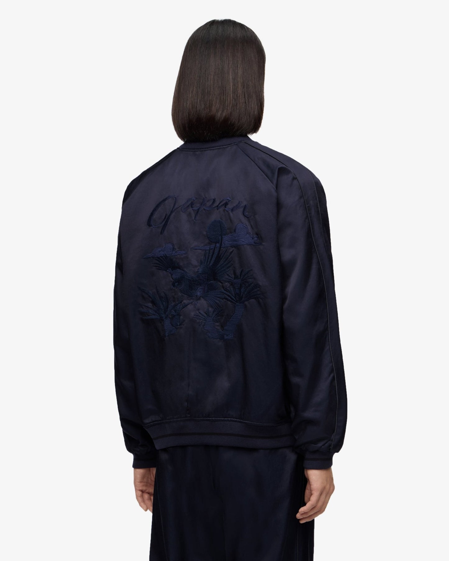 SATIN SOUVENIR JACKET - MOMOTARO JEANS