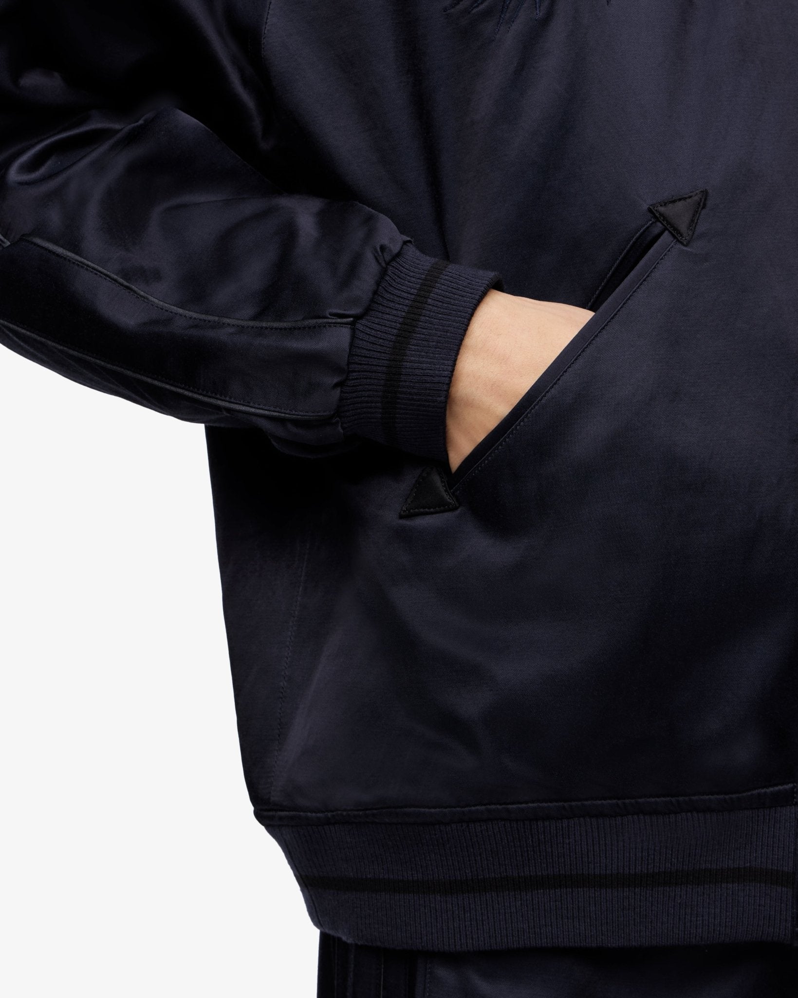 SATIN SOUVENIR JACKET - MOMOTARO JEANS