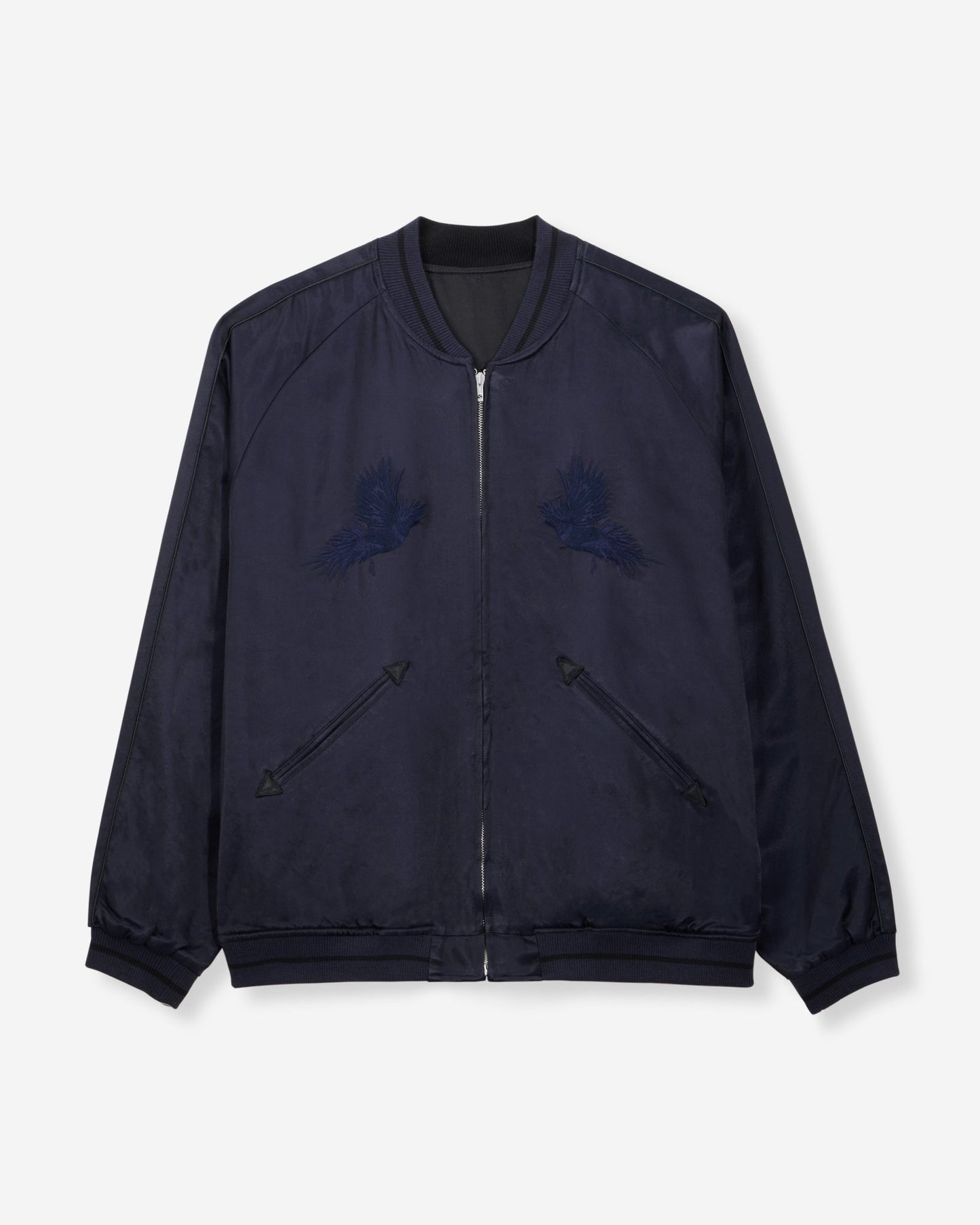 SATIN SOUVENIR JACKET - MOMOTARO JEANS