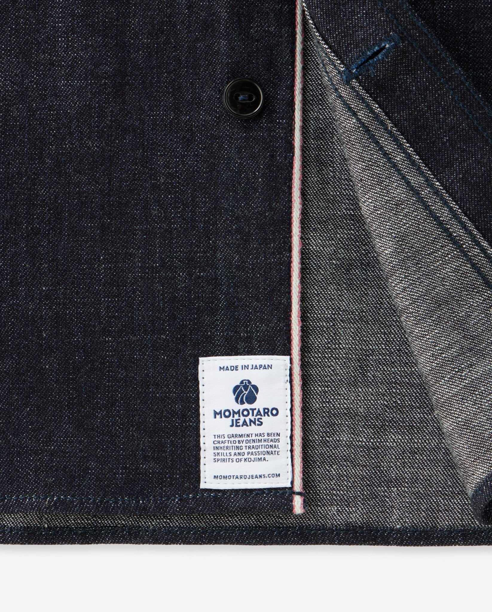"モモタロ①" 100 CLASSIC STRAIGHT 15.7oz – MOMOTARO JEANS