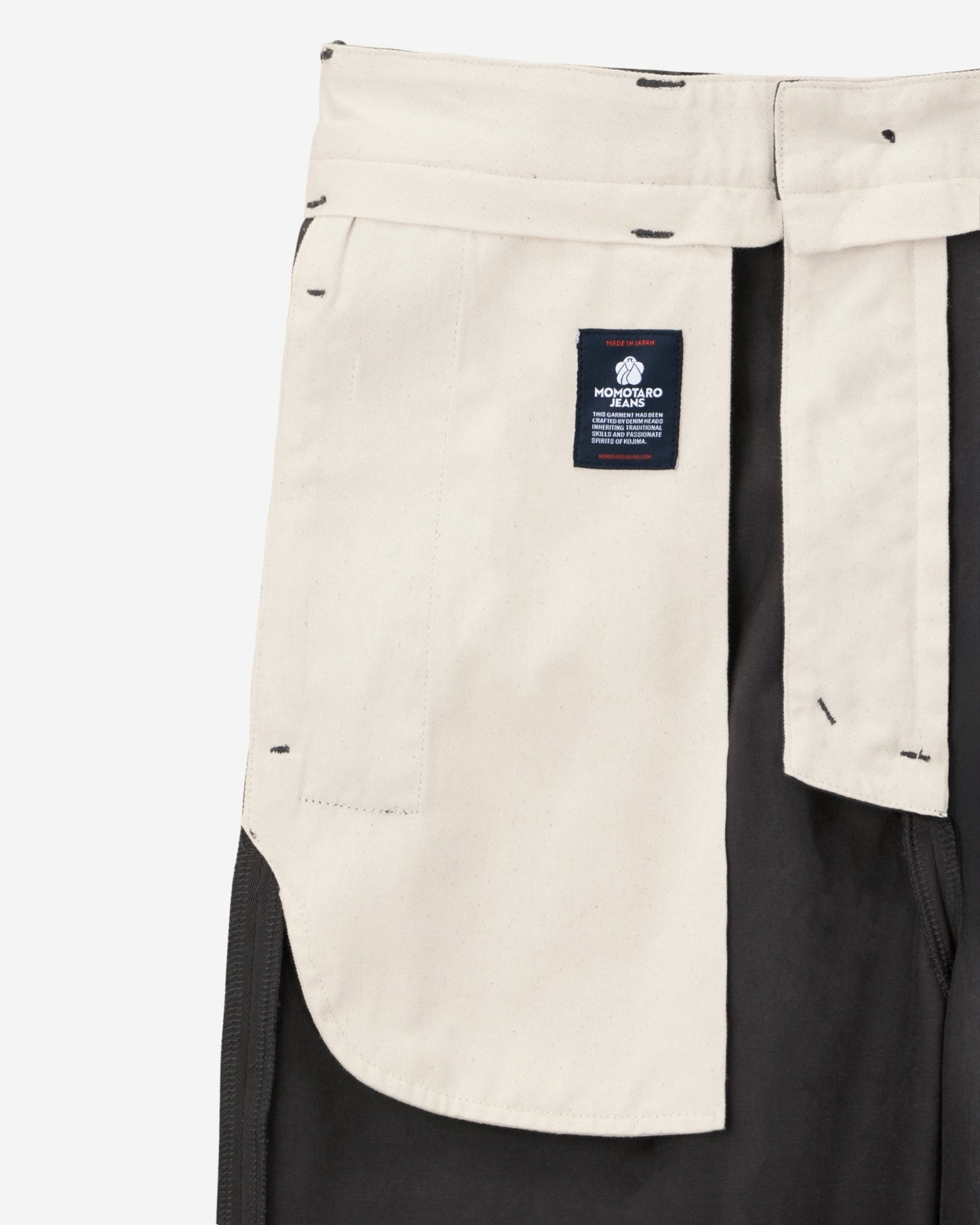 WESTPOINT TROUSERS - FABRIC DYE - MOMOTARO JEANS