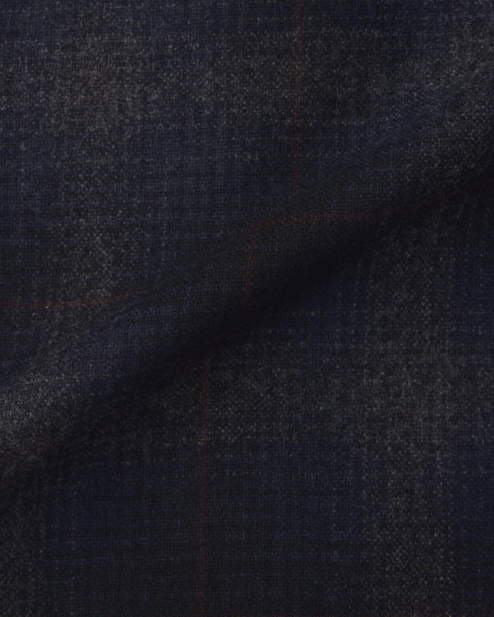 WOOL×CASHMERE OMBRE CHECK L/S SHIRT - MOMOTARO JEANS