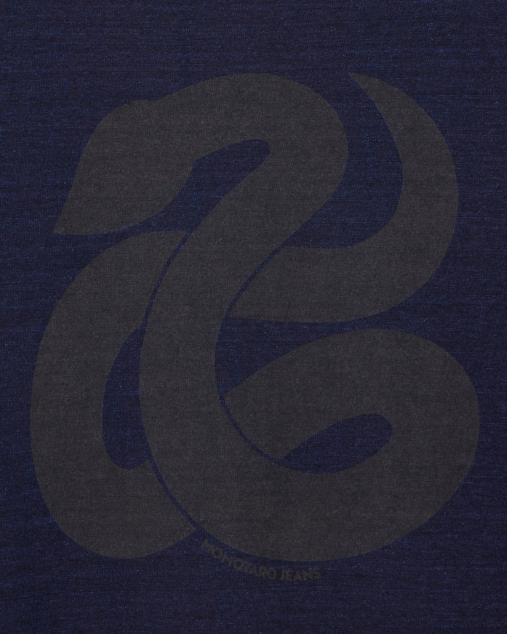 YARN DYED S/S TEE - SNAKE - MOMOTARO JEANS