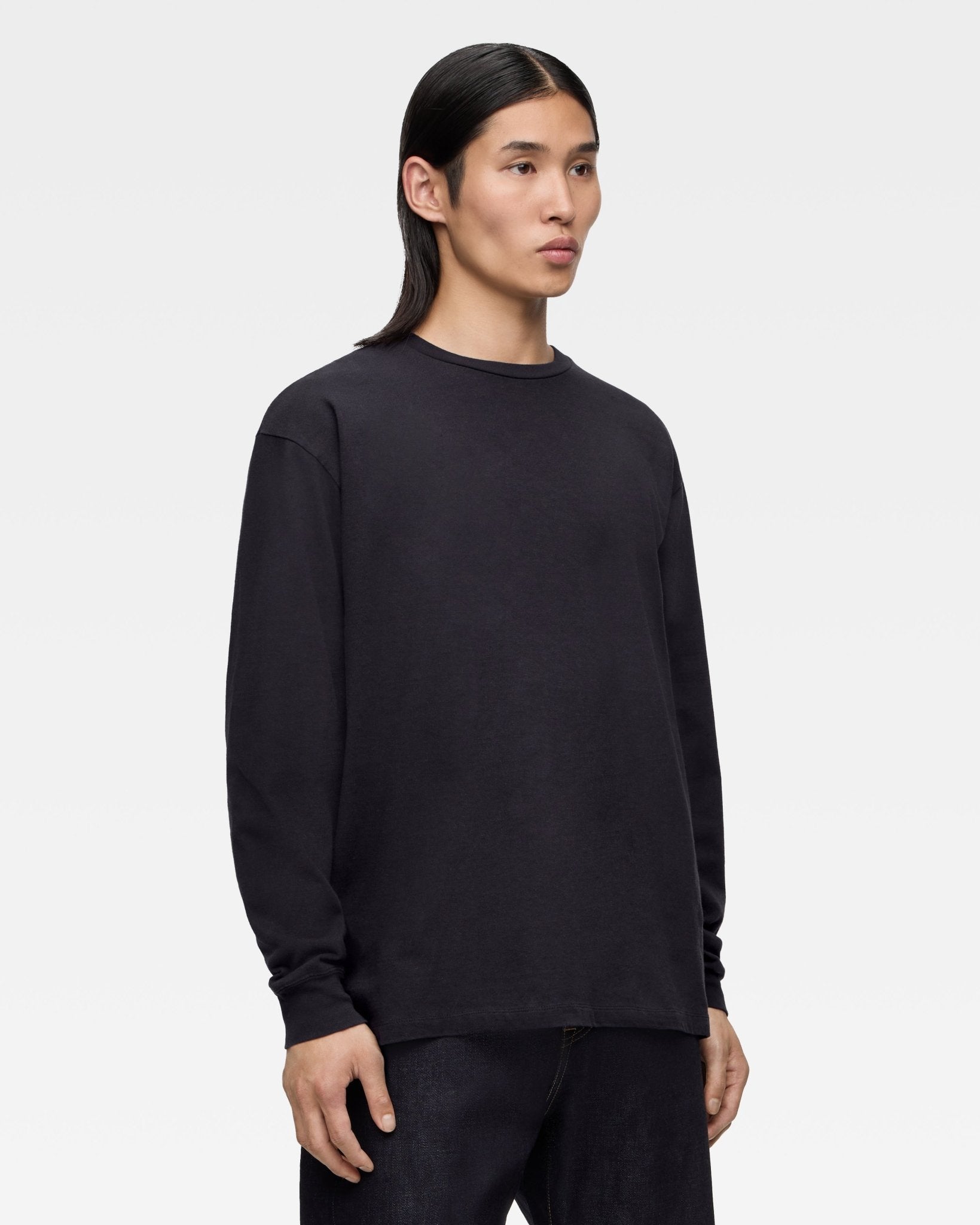 ZIMBABWE COTTON L/S TEE - MOMOTARO JEANS