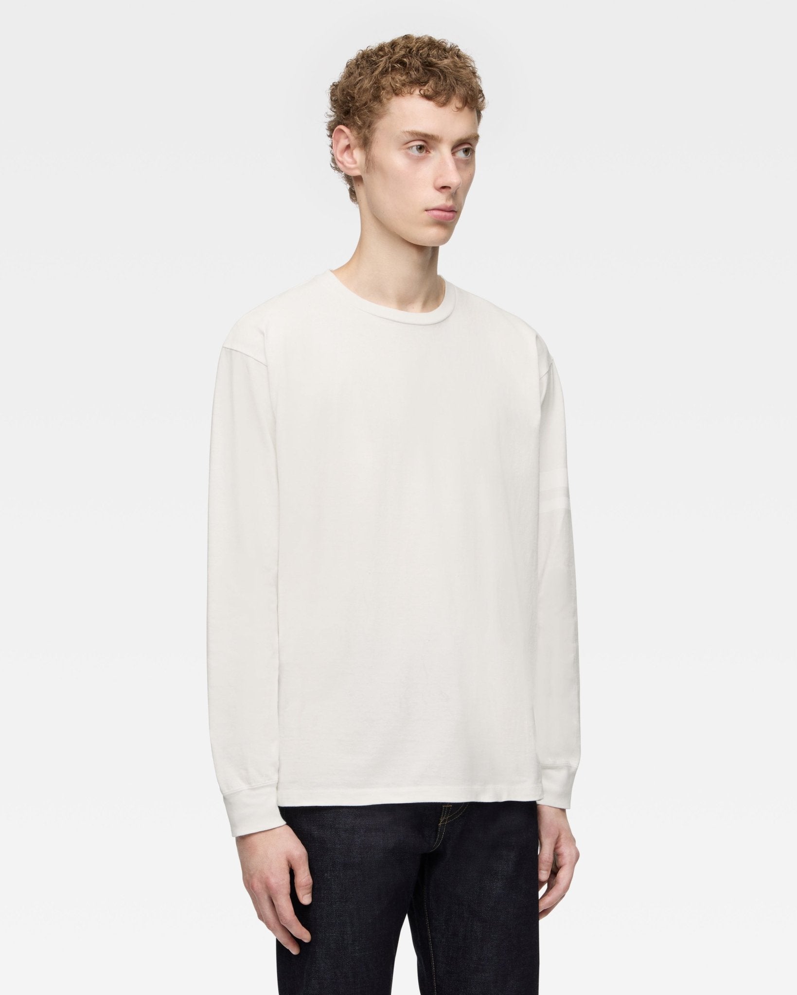 ZIMBABWE COTTON L/S TEE - MOMOTARO JEANS