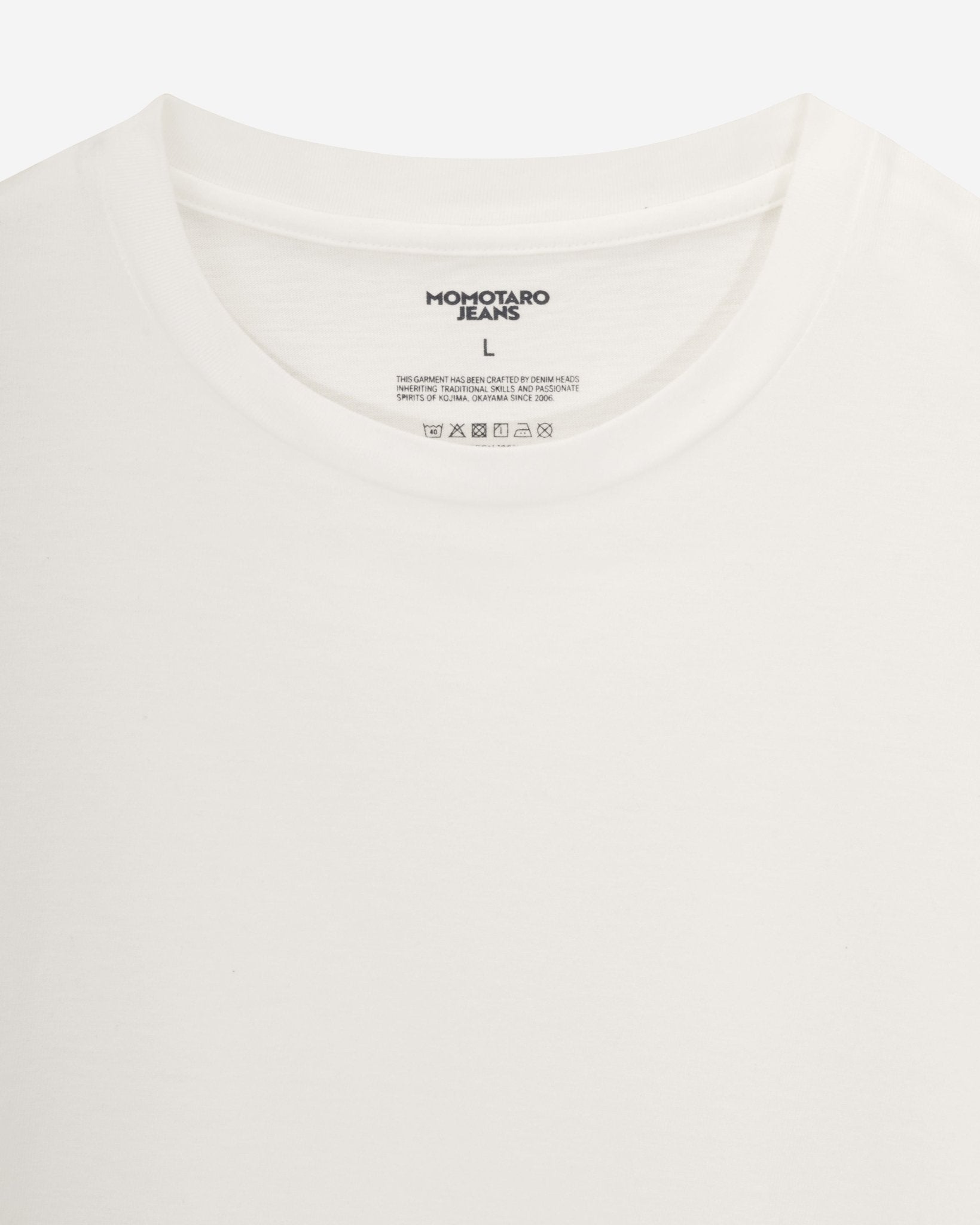 ZIMBABWE COTTON L/S TEE - MOMOTARO JEANS