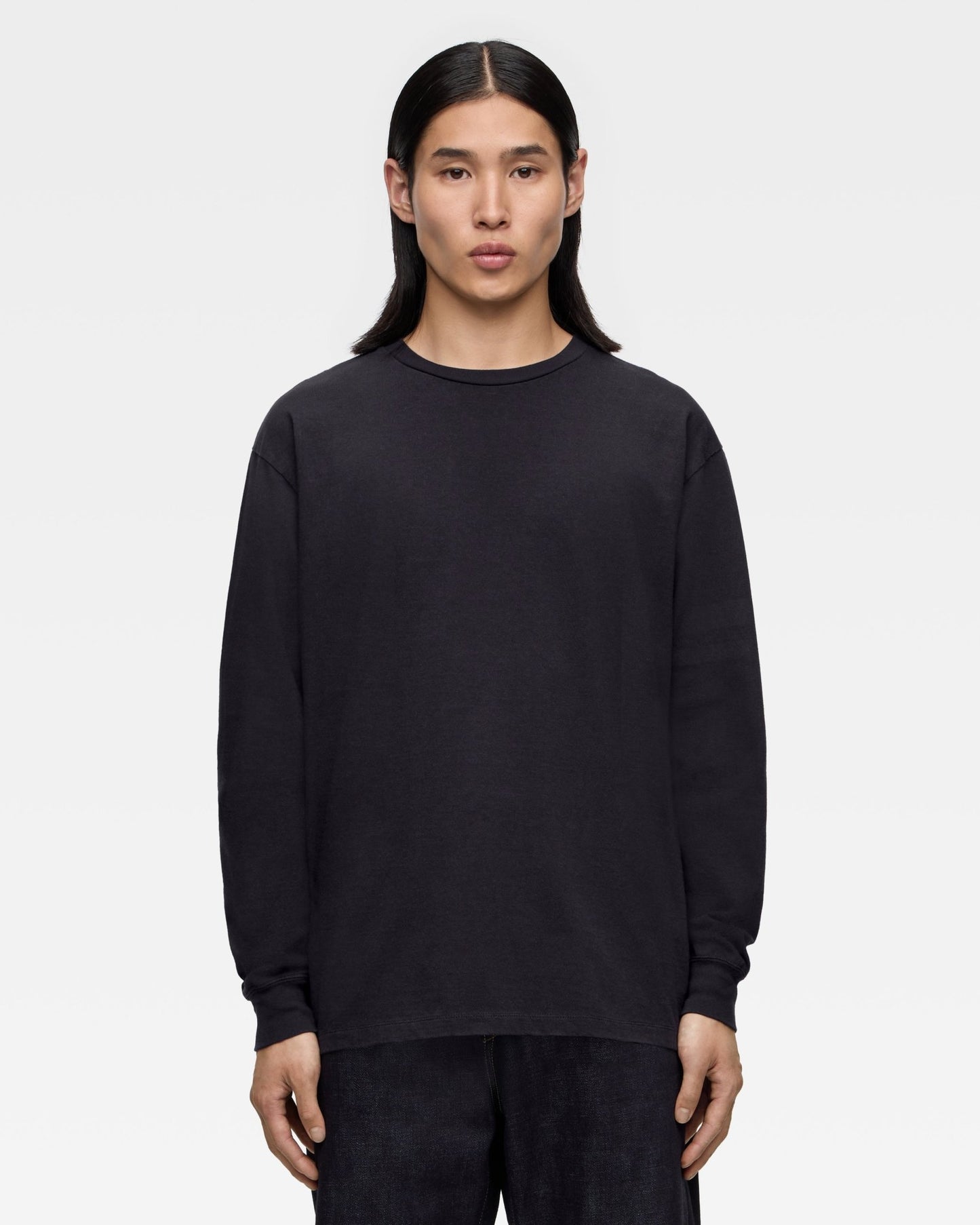 ZIMBABWE COTTON L/S TEE - MOMOTARO JEANS