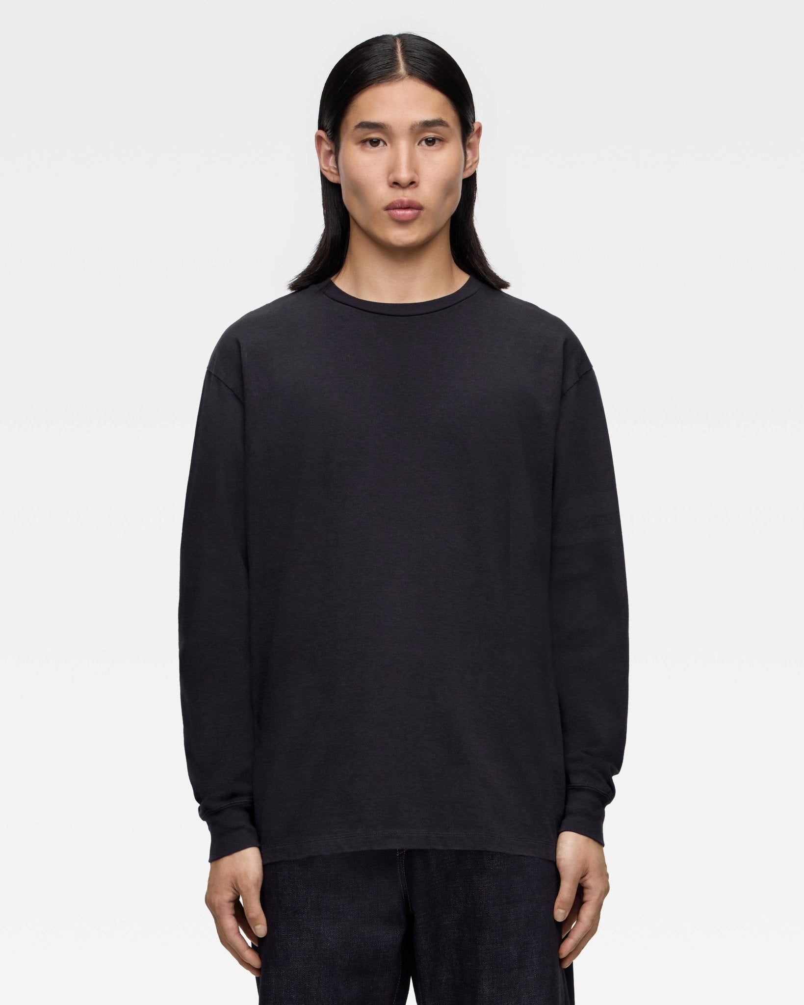 ZIMBABWE COTTON L/S TEE - MOMOTARO JEANS