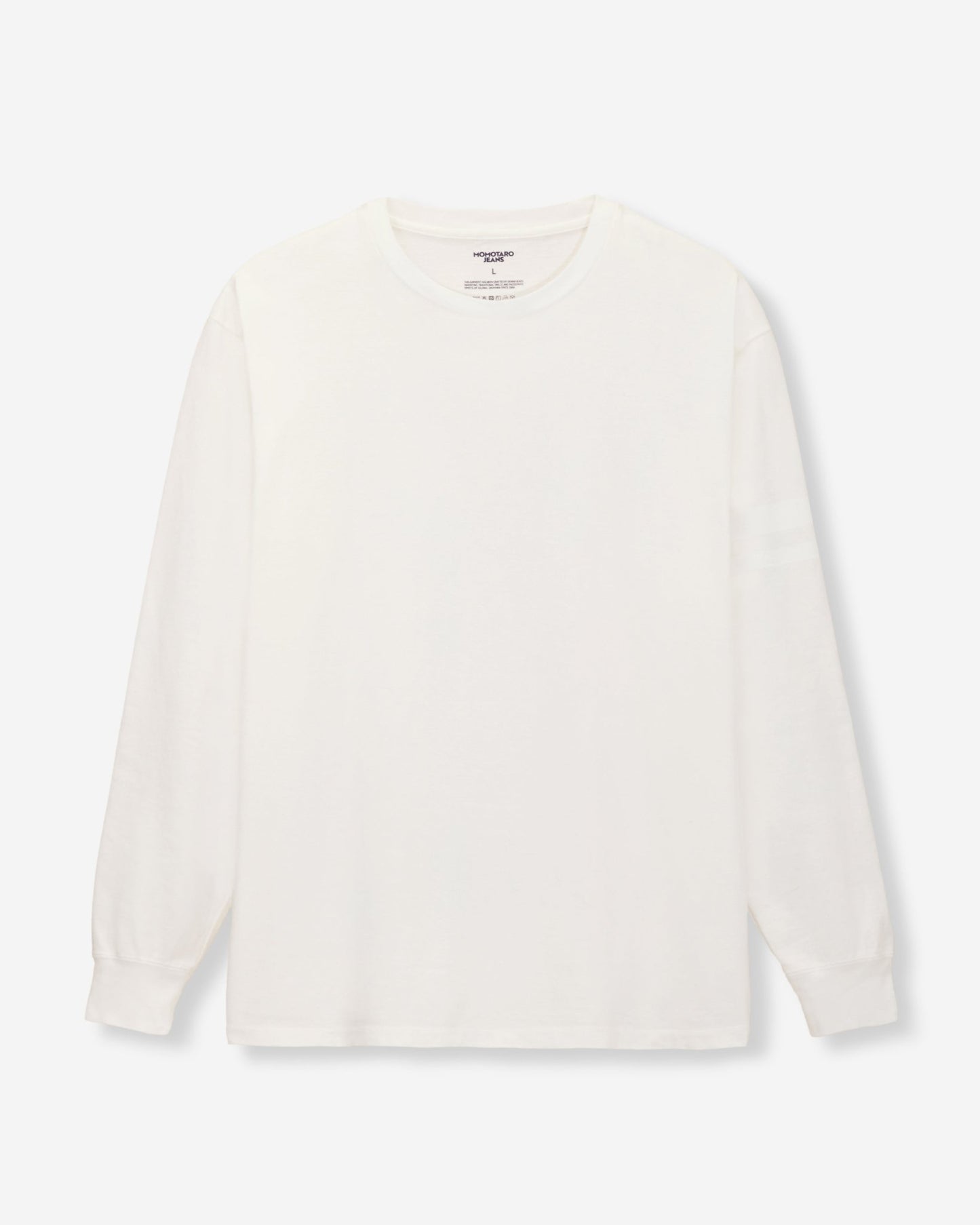 ZIMBABWE COTTON L/S TEE - MOMOTARO JEANS