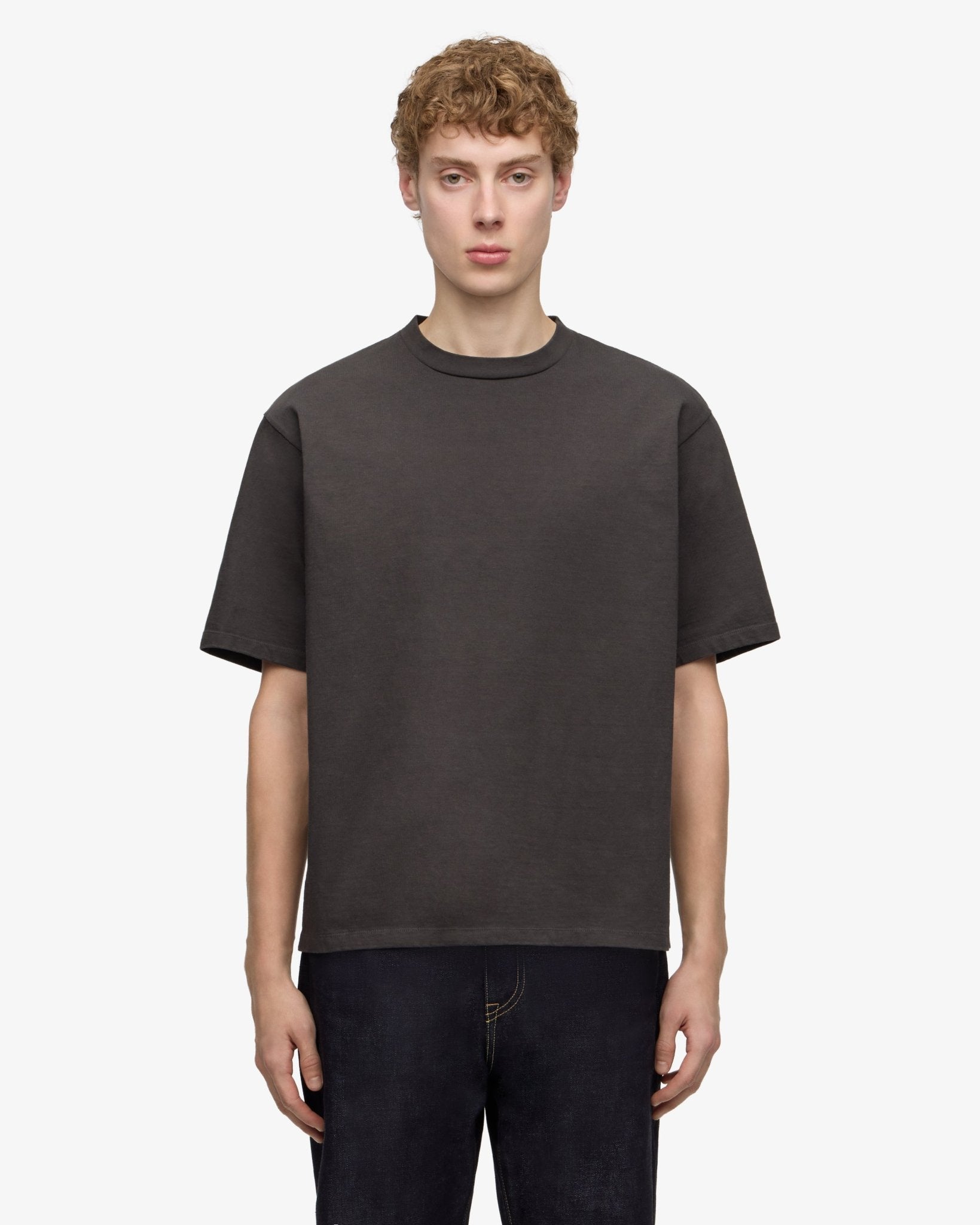 ZIMBABWE COTTON SS TEE - PRODUCT DYE - MOMOTARO JEANS
