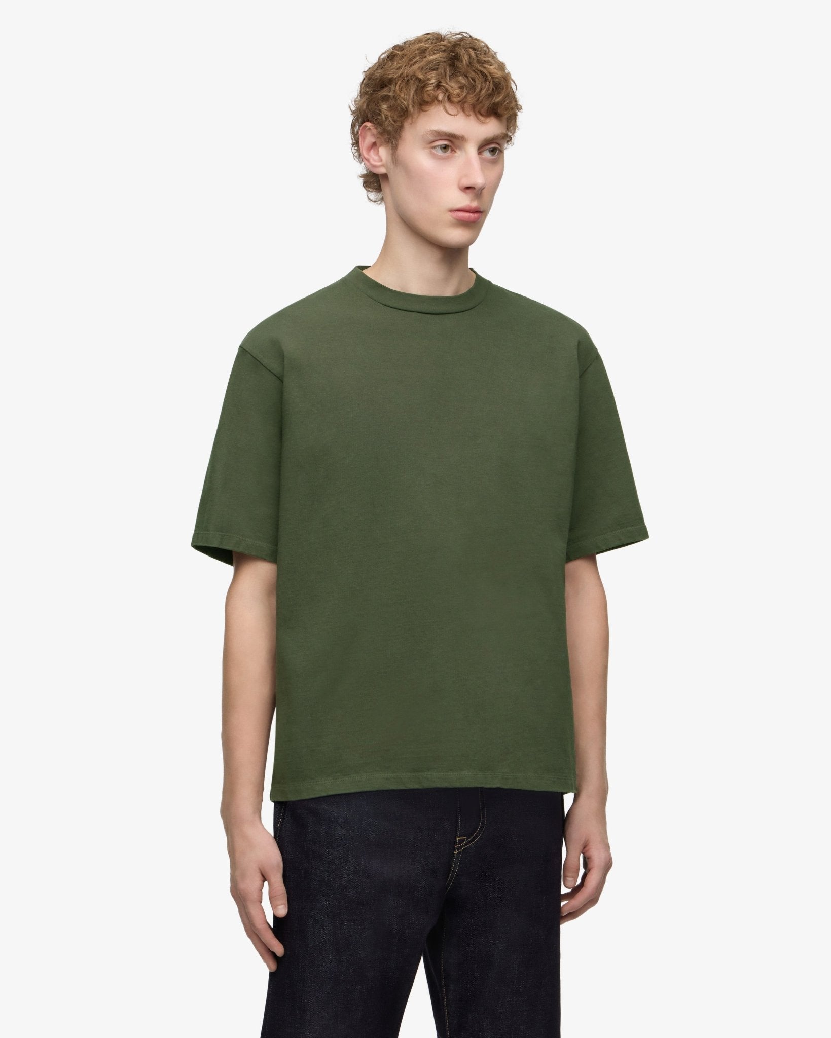 ZIMBABWE COTTON SS TEE - PRODUCT DYE - MOMOTARO JEANS