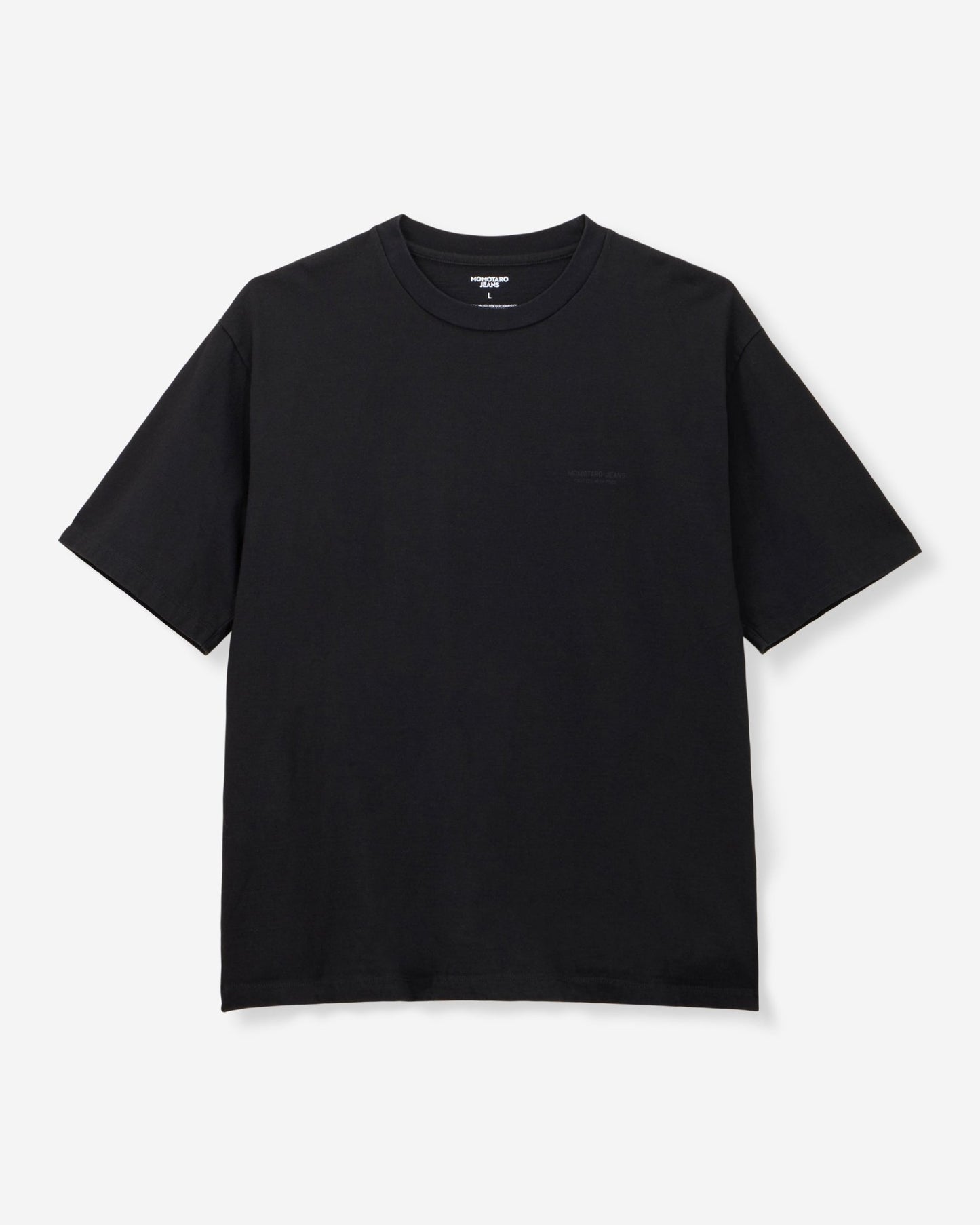 ZIMBABWE COTTON S/S TEE - TOKUNO BLUE - MOMOTARO JEANS